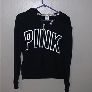 PINK 1/2 zip
